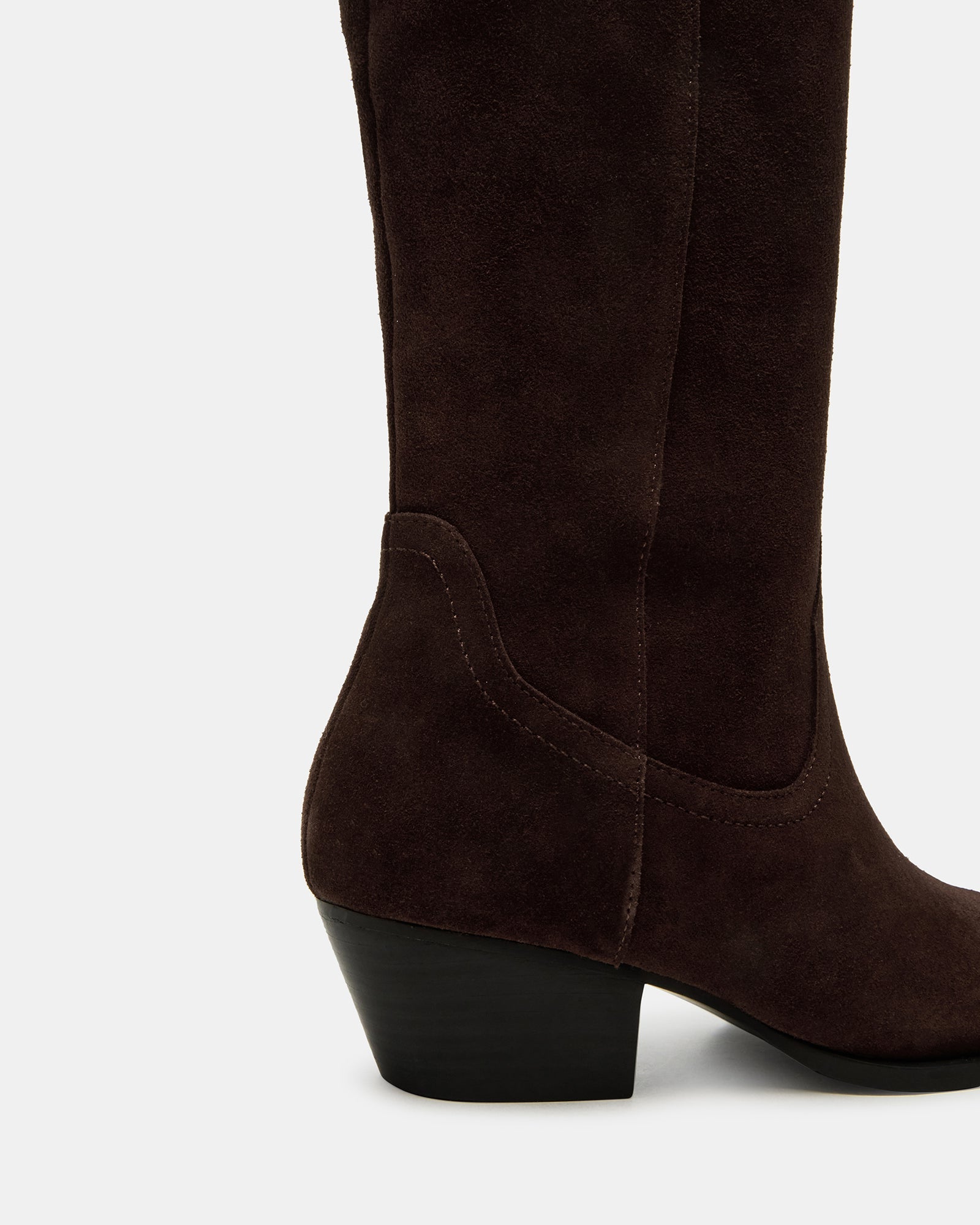 RATTLE CHOCOLATE BROWN SUEDE - Image 3