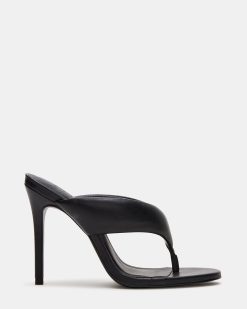 SABINE BLACK LEATHER