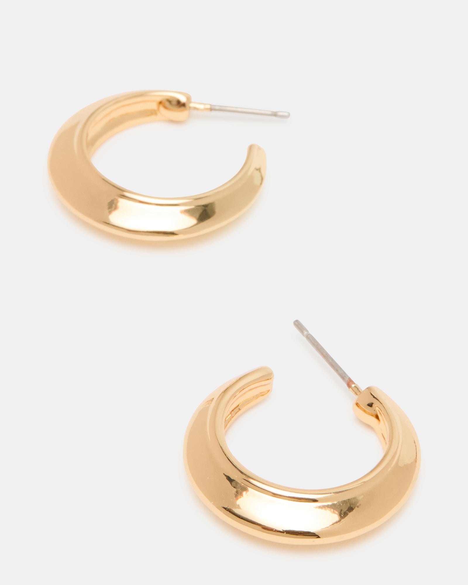 SMALL HOOP EARRINGS GOLD - Image 2