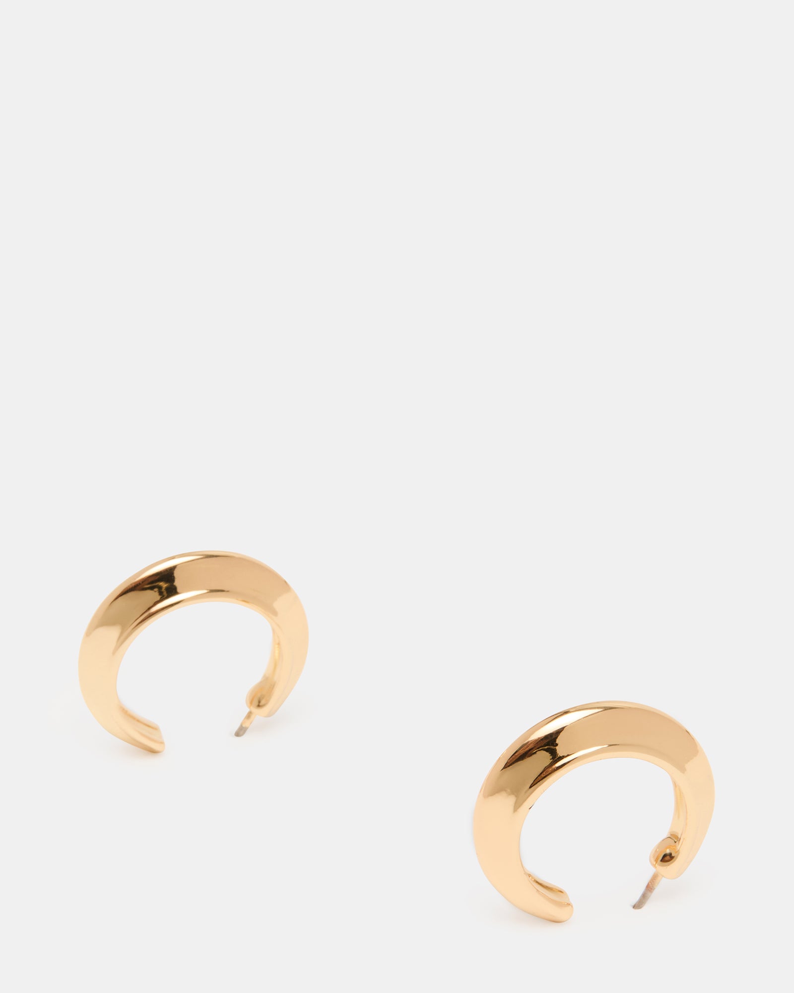SMALL HOOP EARRINGS GOLD - Image 3