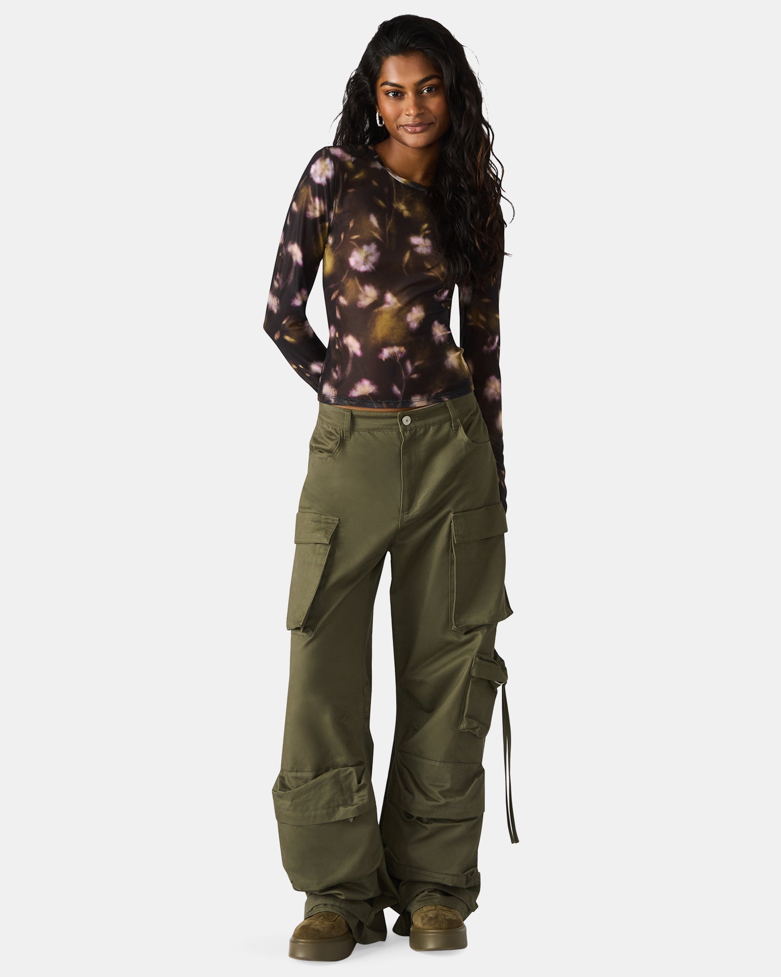 LILIANNA TOP BLACK MULTI - Image 9