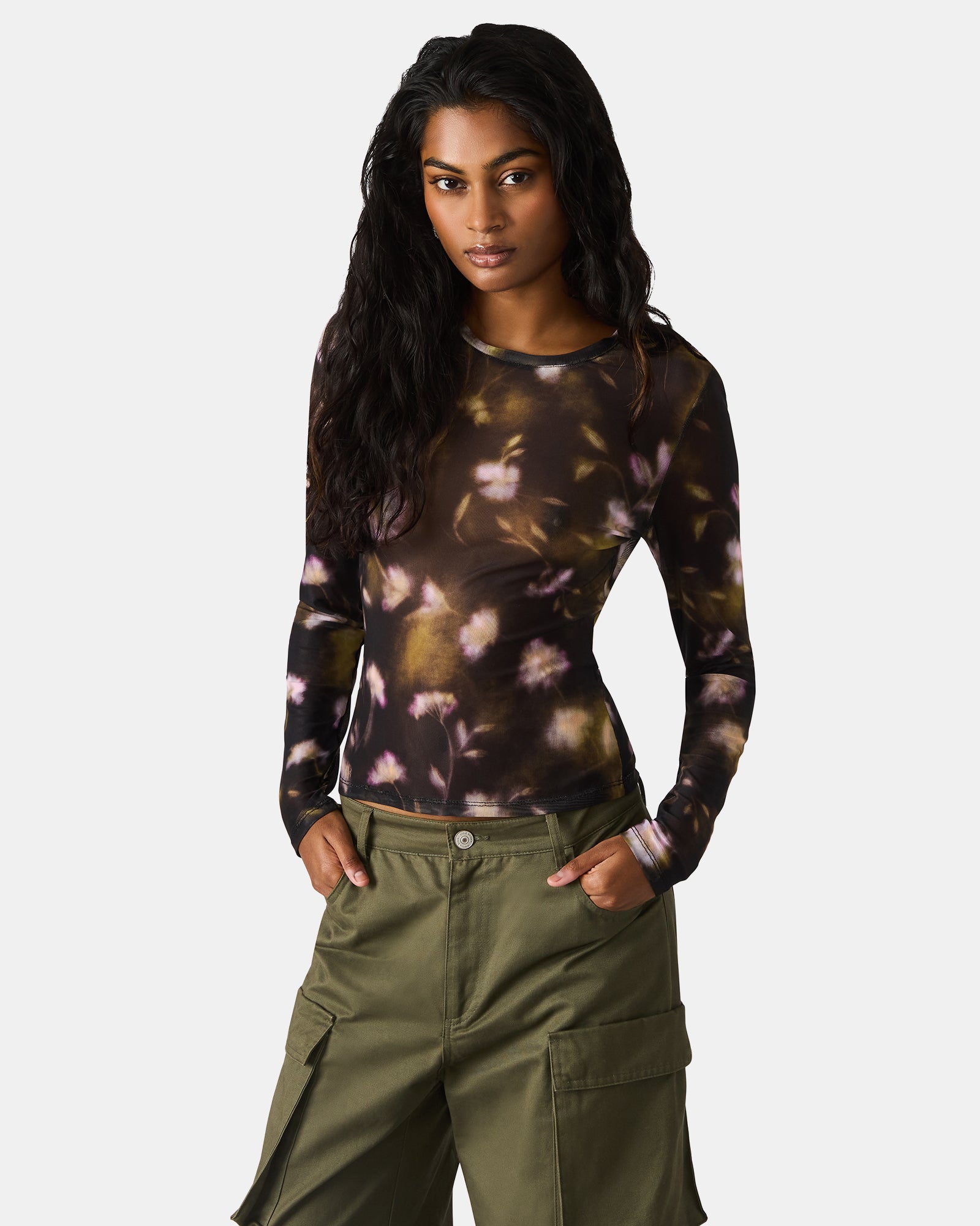 LILIANNA TOP BLACK MULTI - Image 7