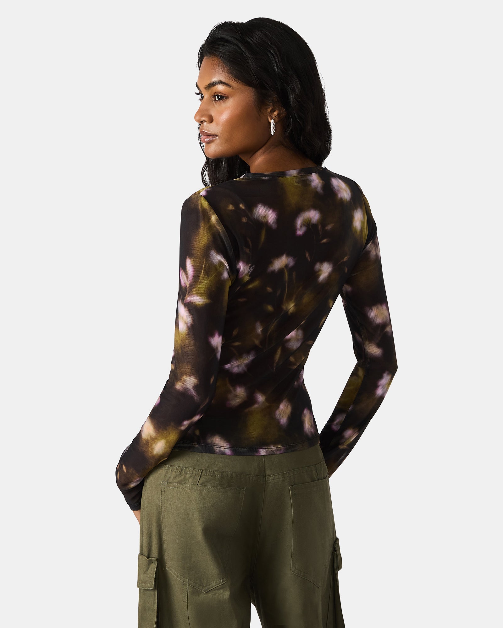 LILIANNA TOP BLACK MULTI - Image 8