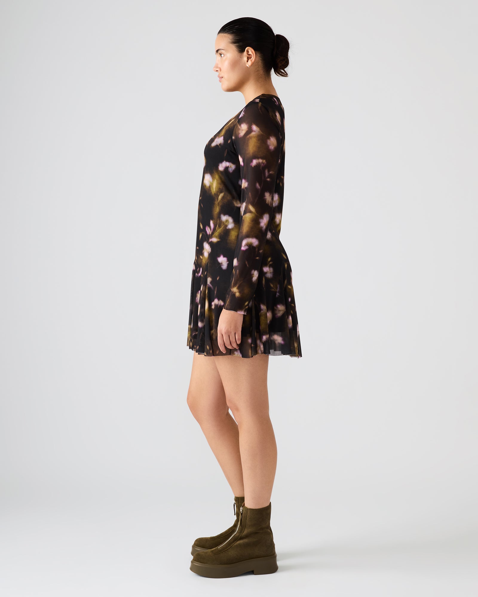 BLISS DRESS BLACK DITSY FLORAL - Image 3