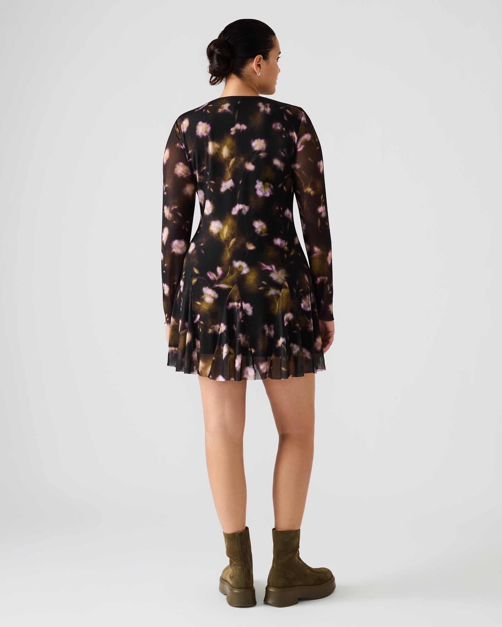 BLISS DRESS BLACK DITSY FLORAL - Image 4