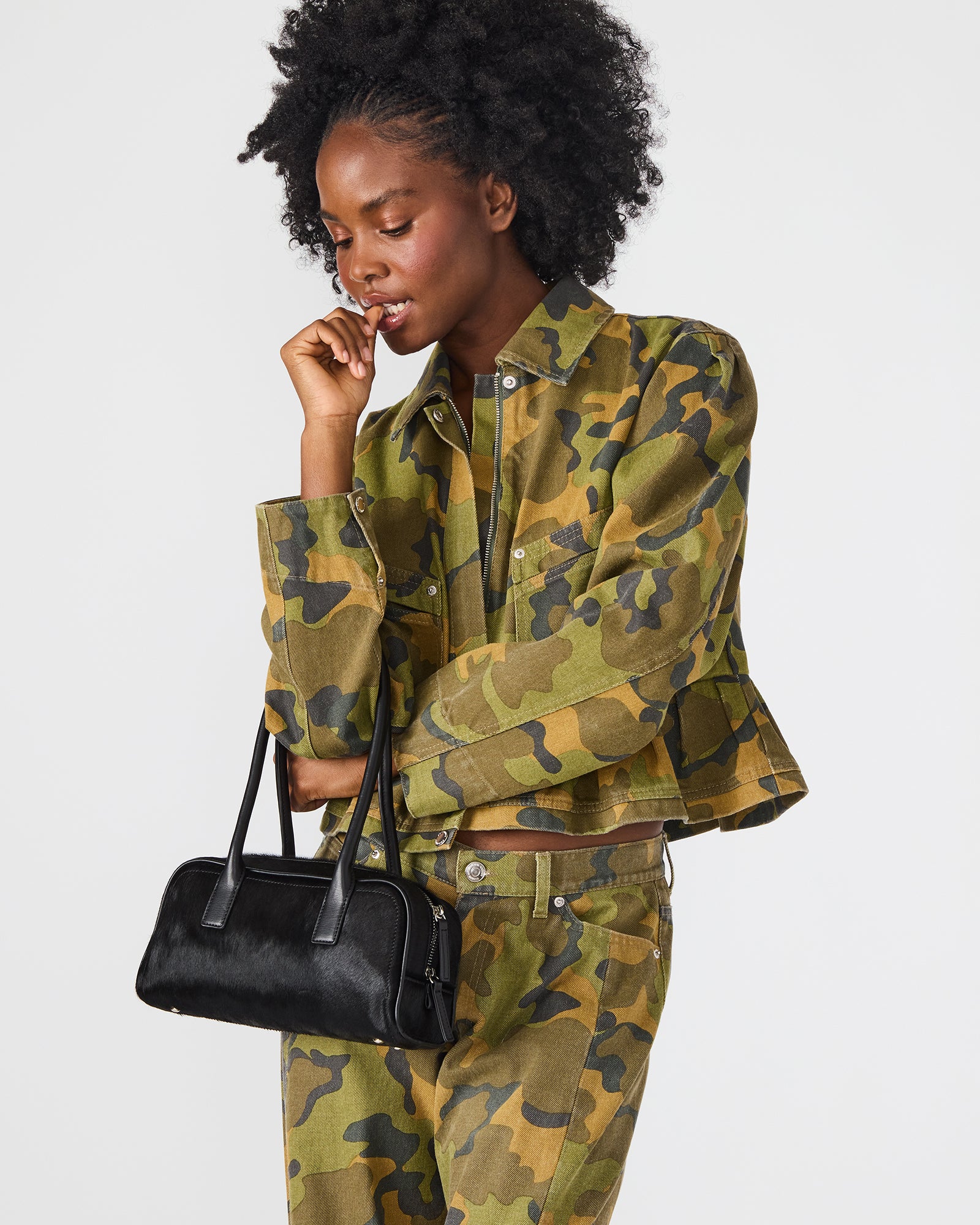 ANISE BAG BLACK CROCODILE - Image 6