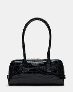 ANISE BAG BLACK CROCODILE