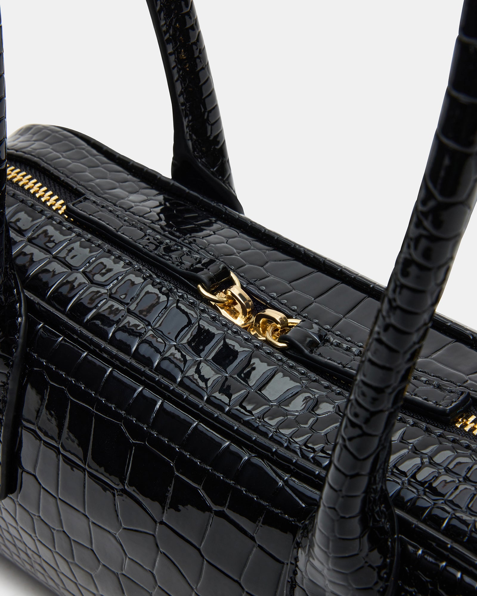 ANISE BAG BLACK CROCODILE - Image 2