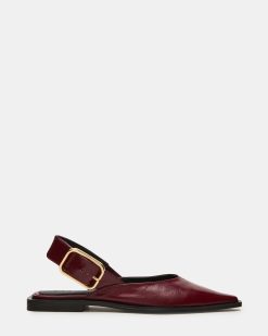 SHAY BURGUNDY LEATHER